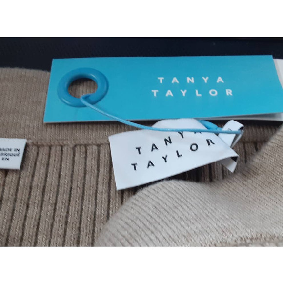 NWT - Tanya Taylor Jennie Rib-Knit Wool Skirt With Flared Hem in TPMEL Size: S - Picture 5 of 6